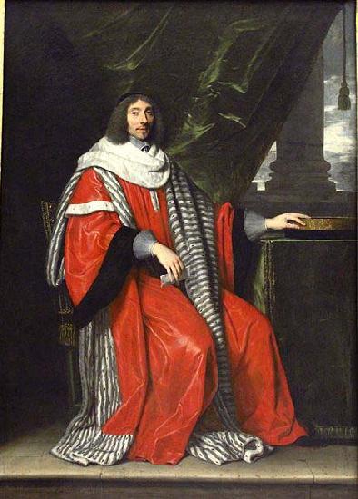 Philippe de Champaigne Jean-Antoine de Mesmes, president of Paris'Parliament. oil painting image